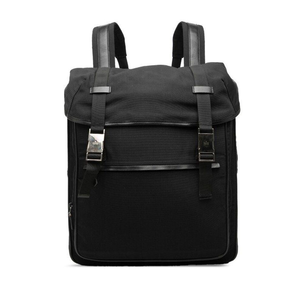 Gucci Nylon Leather Backpack